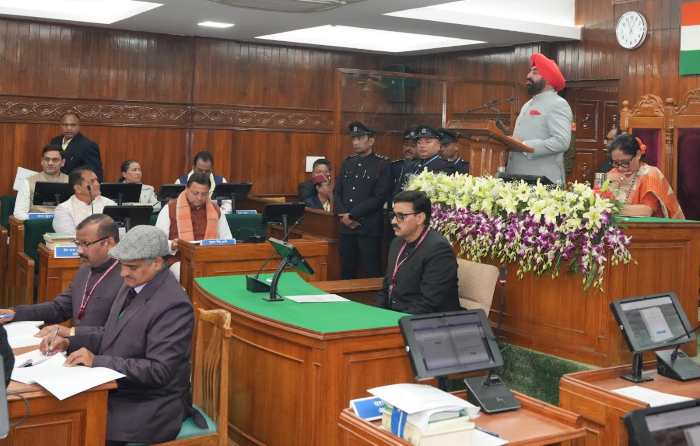 राज्यपाल ने पंचम विधानसभा के वर्ष 2025 के प्रथम सत्र में अपना अभिभाषण दिया